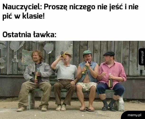 Ostatnie ławki