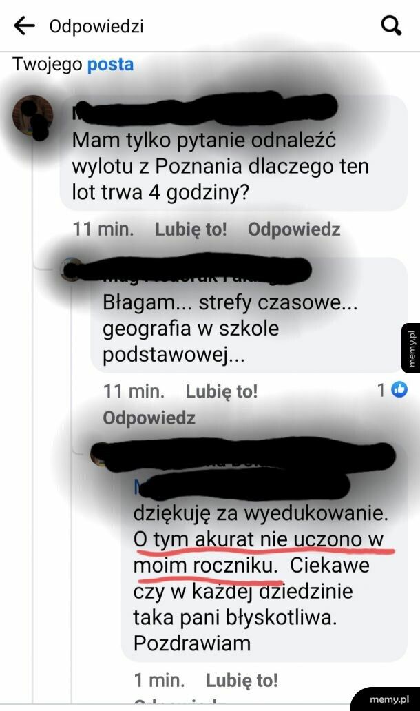 Nie uczą tego w niektórych rocznikach