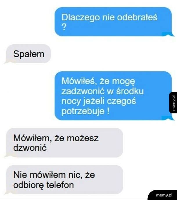 Telefon w środku nocy