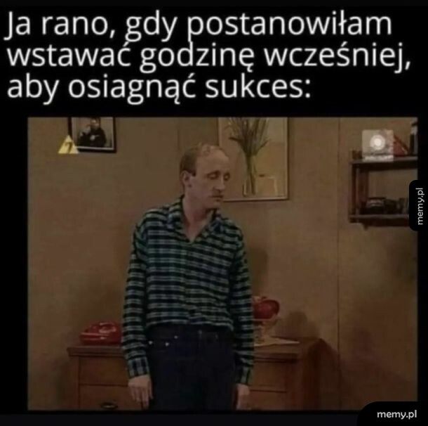 Przyszły człowiek sukcesu. Albo i nie.