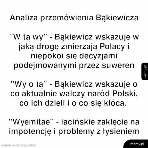 Wzruszająca mowa