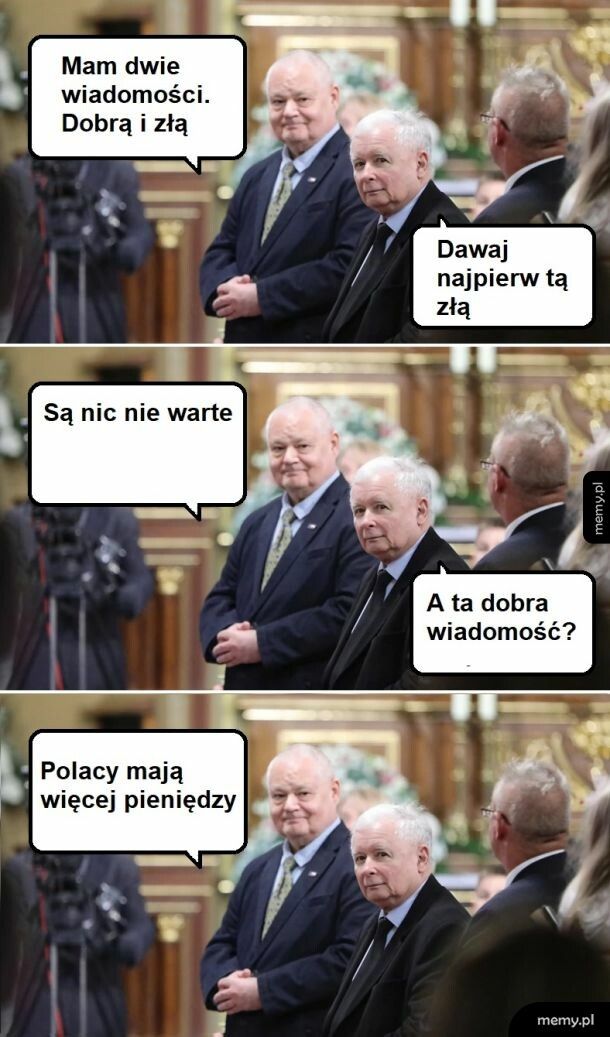 Mam dla ciebie dwie wiadomości