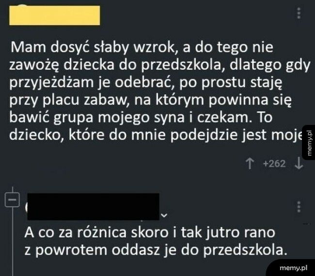 Słaby wzrok