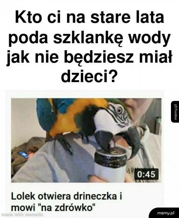 Szklanka wody