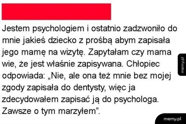 Wizyta u psychologa