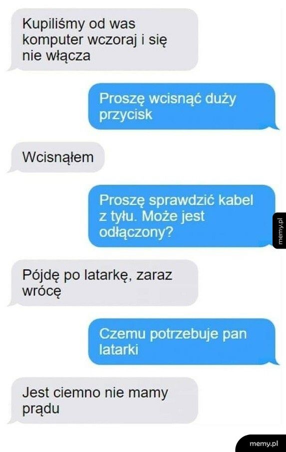 Problem z komputerem