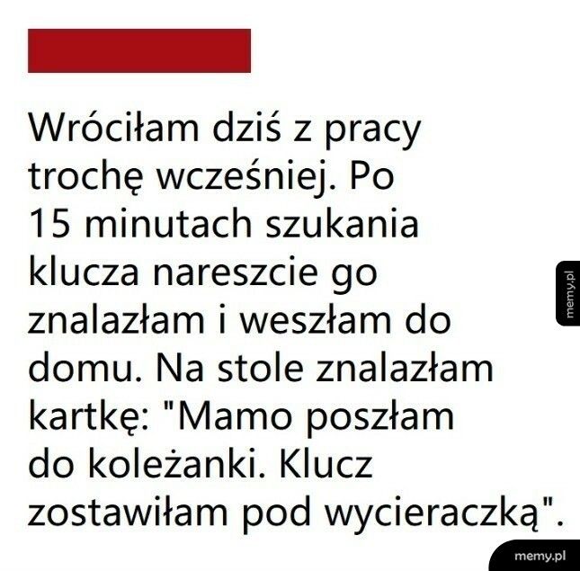 Wiadomość od córki