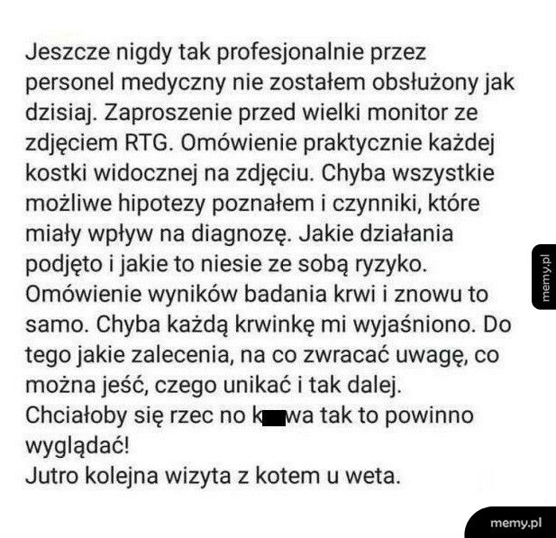 Wzorowo przeprowadzona wizyta