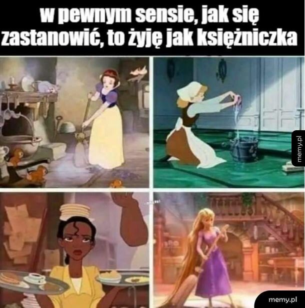 You know, I'm something of księżniczka myself