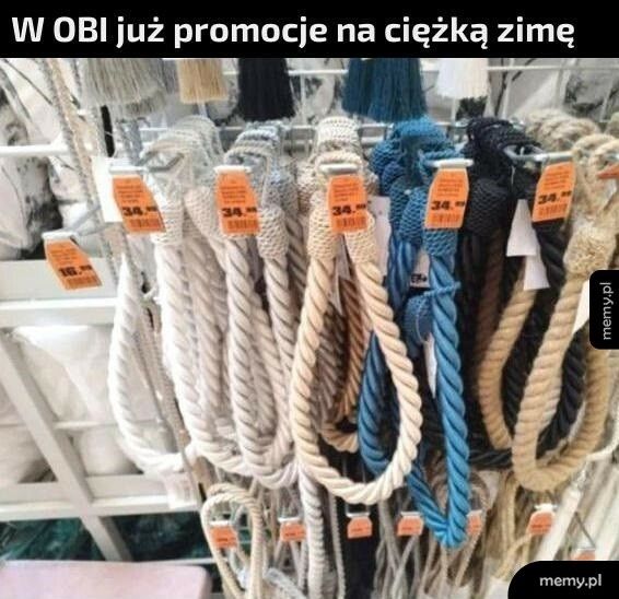 Promocje na ciężką zimę