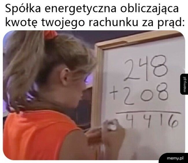 Rachunek za prąd