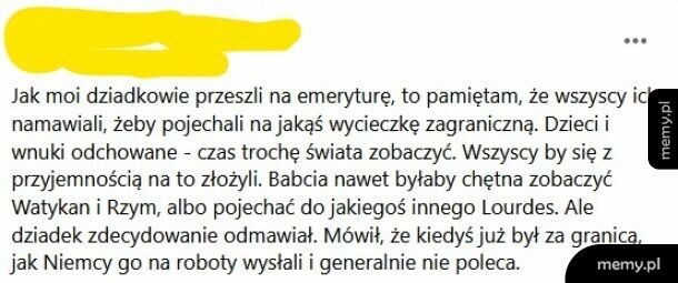 Zwiedzanie jest przereklamowane