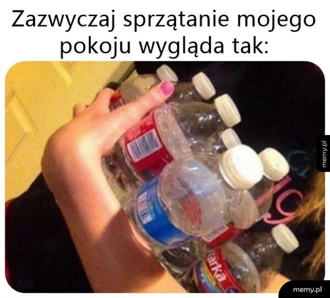 Sprzątanie pokoju