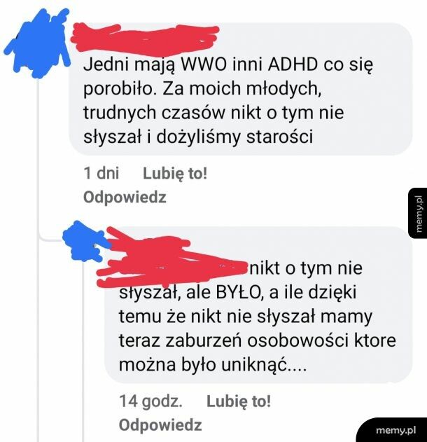 Taka różnica w podejściu do życia 2 pokoleń