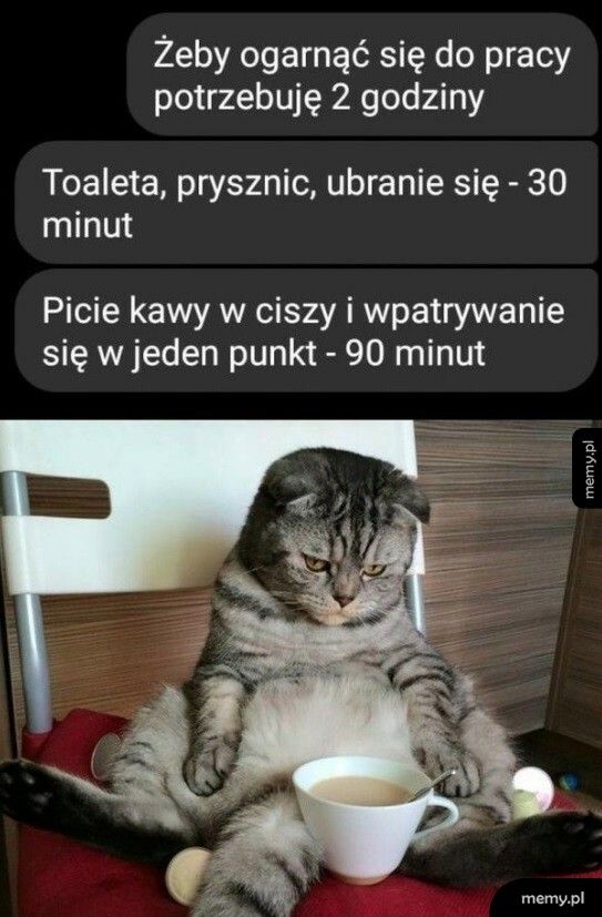 Zbieranie się do pracy