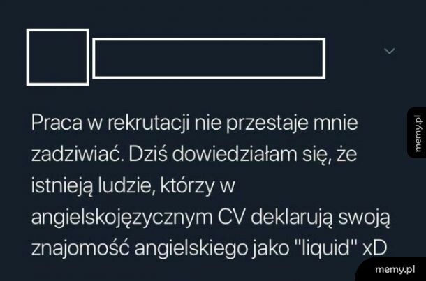 Znajomość angielskiego