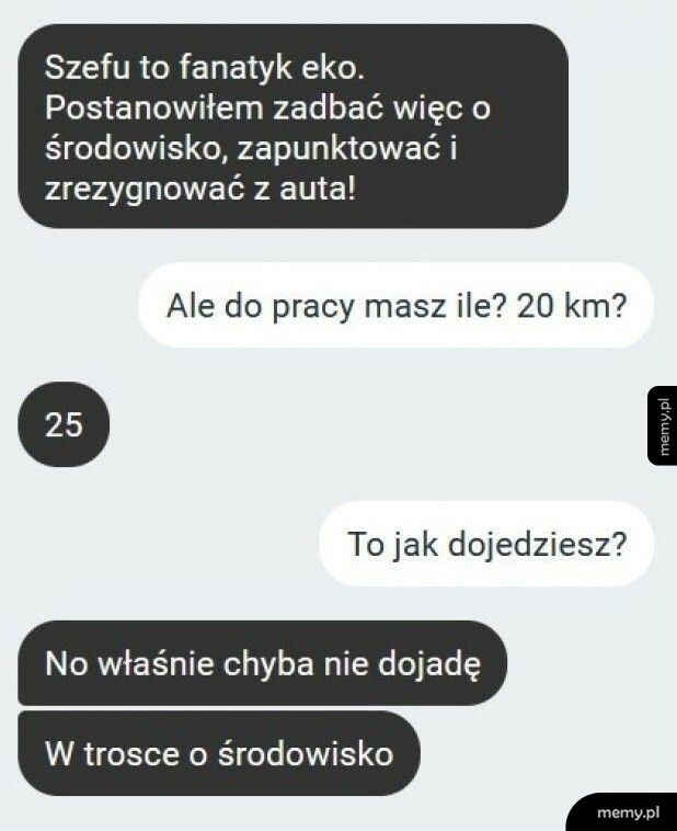 W trosce o środowisko