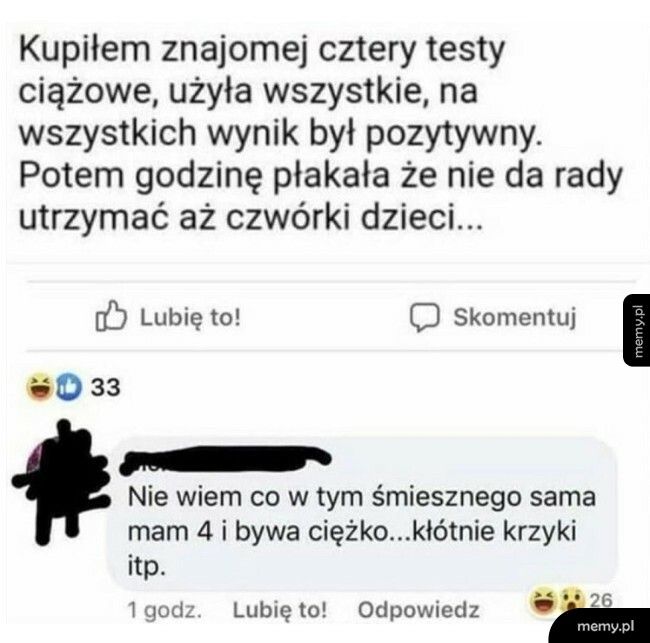 4 testy ciążowe