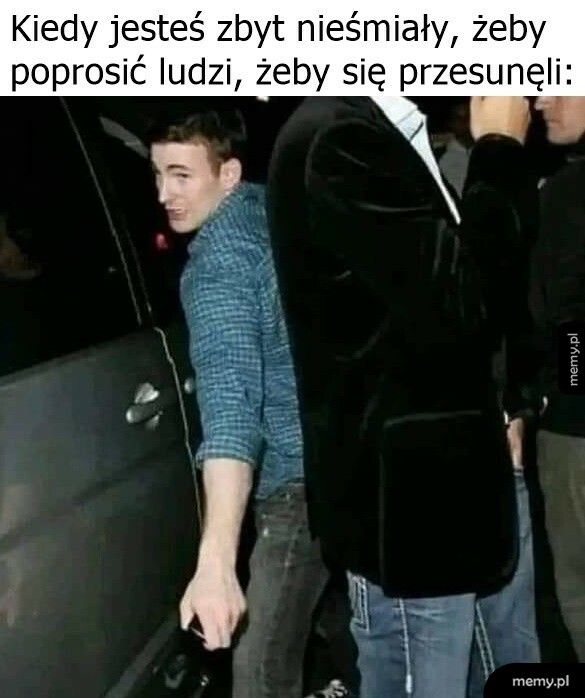 Zbyt nieśmiały