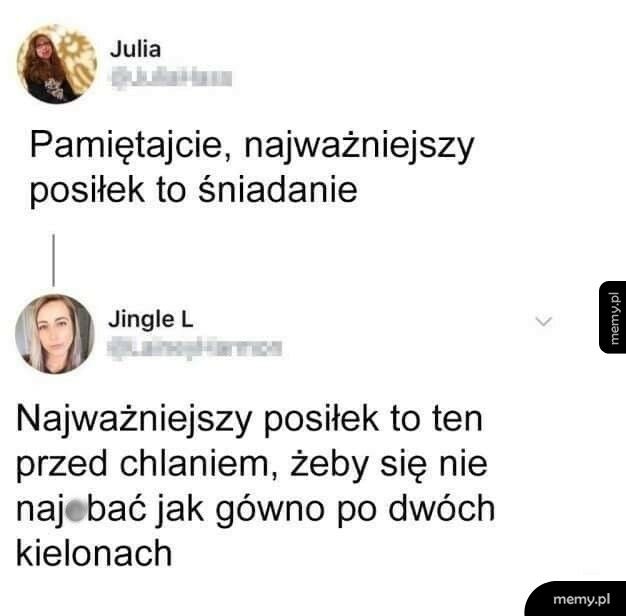 Najważniejszy posiłek