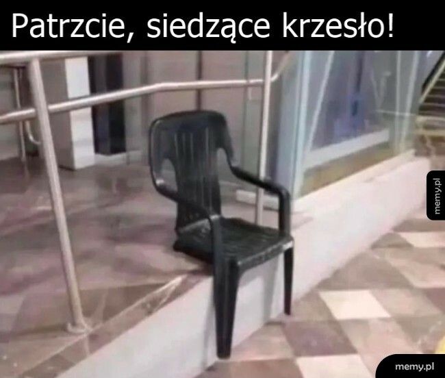 Siedzące krzesło