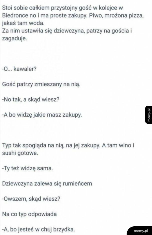 Zaskakująca odpowiedź