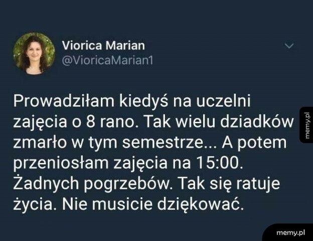 Poranne zajęcia