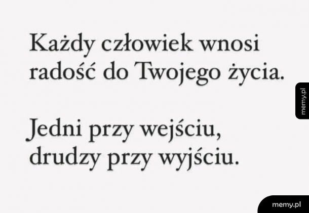 To drugie częściej