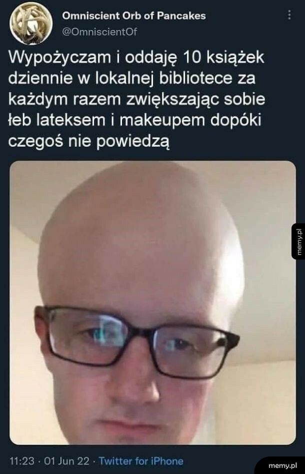 A głowa rośnie