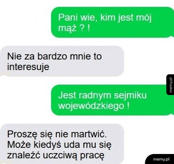 Mąż szycha