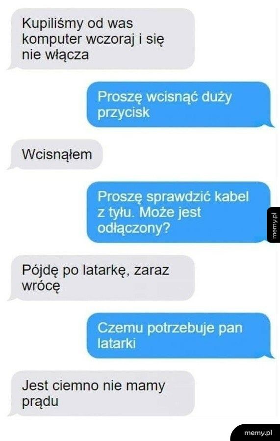 Problem z komputerem