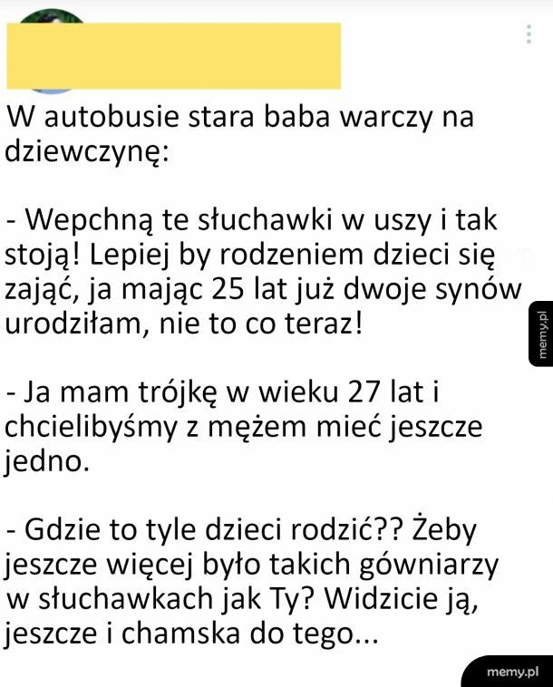 No nie wiem kto tu jest chamidłem