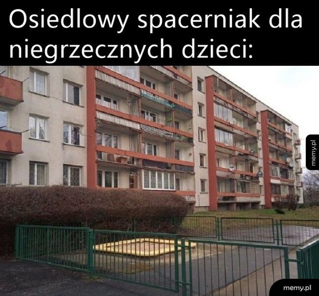 Spacerniak dla niegrzecznych dzieci