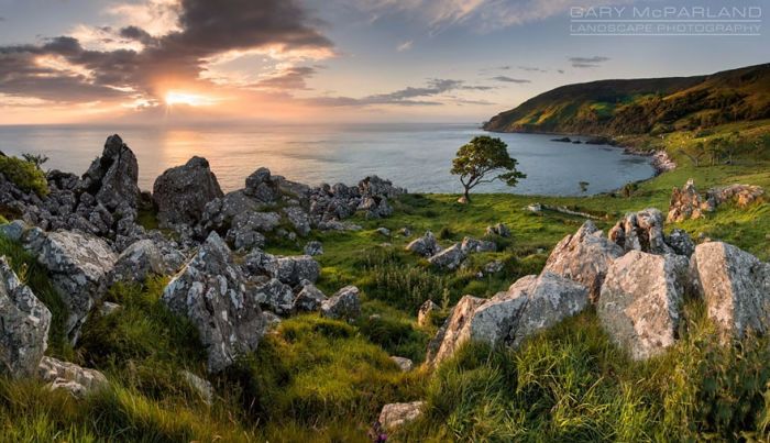 Żelazne Wyspy: Zatoka Murlough, Irlandia Północna.