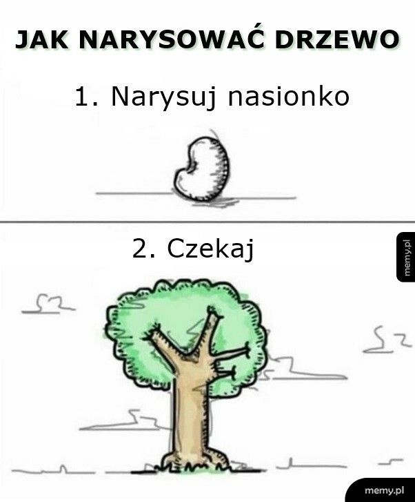Jak narysować drzewo