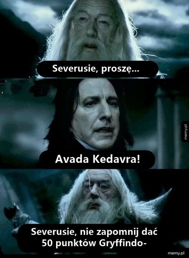 Ostatnia prośba Dumbledore'a