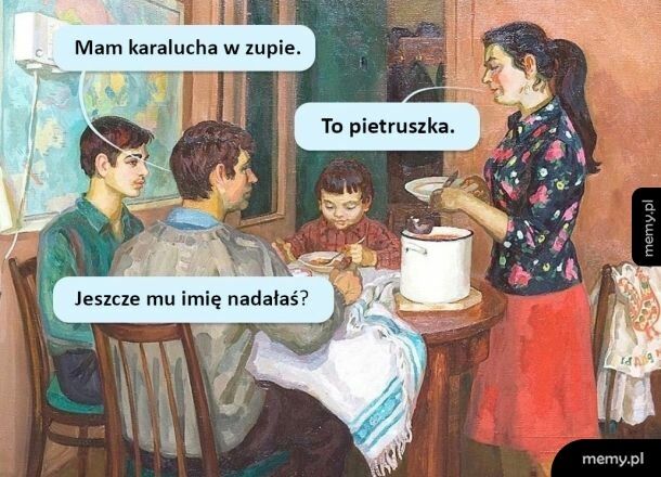 Karaluch w zupie