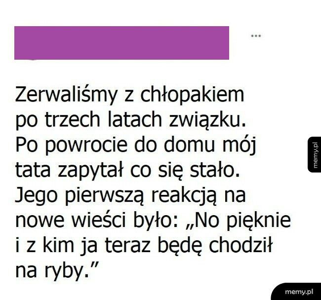 Przejęty ojciec