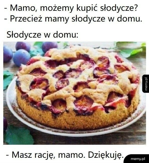 Słodycze w domu