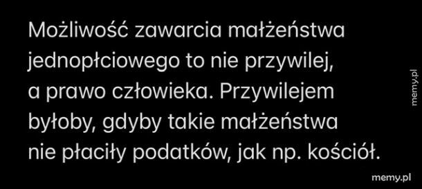 Jednopłciowe małżeństwa