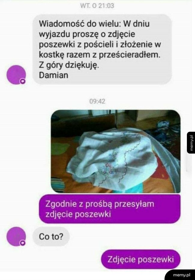 Prośba od właścicieli pensjonatu