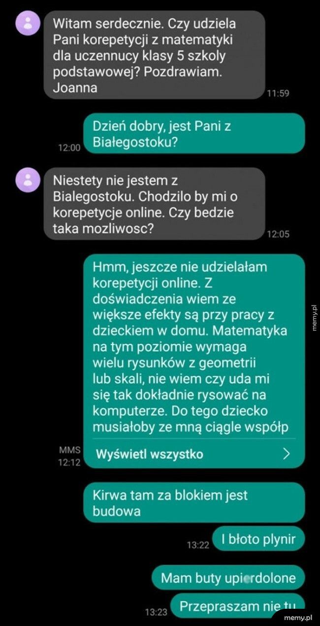 Korepetycje z matematyki