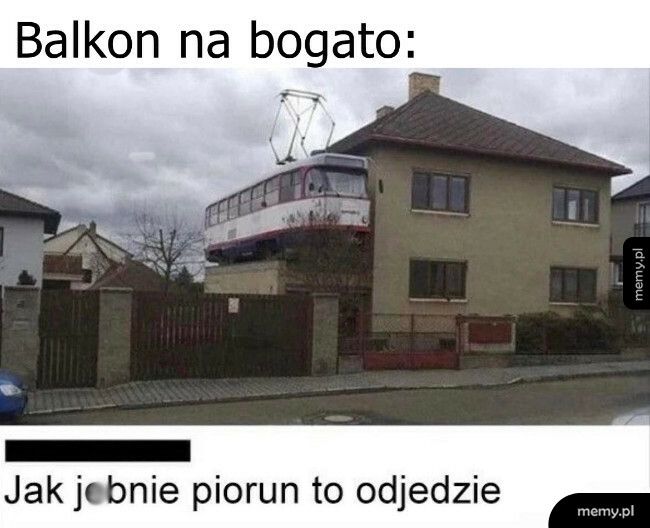 Balkon na bogato