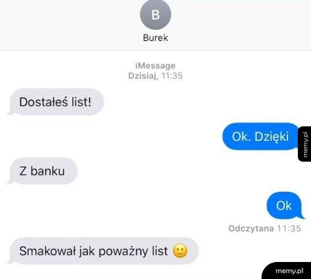 List z banku