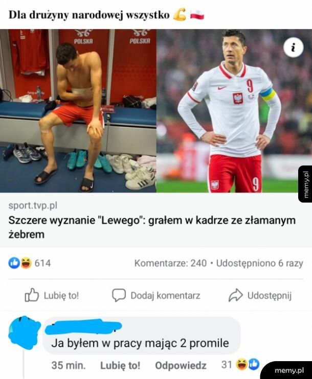 Dla drużyny narodowej wszystko