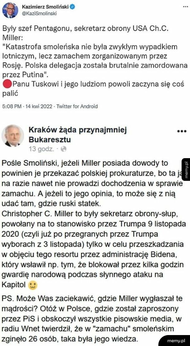 Ekspert PiS z hameryki...