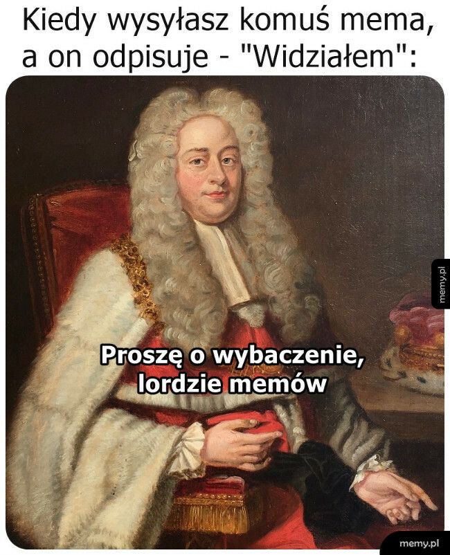 Oh, przepraszam!