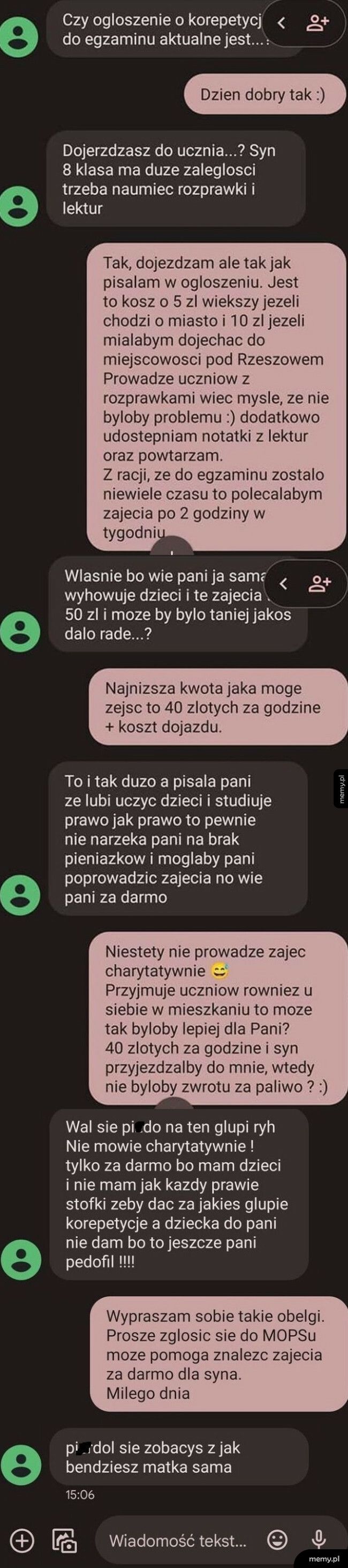 Korepetycje dla synka ze zniżką