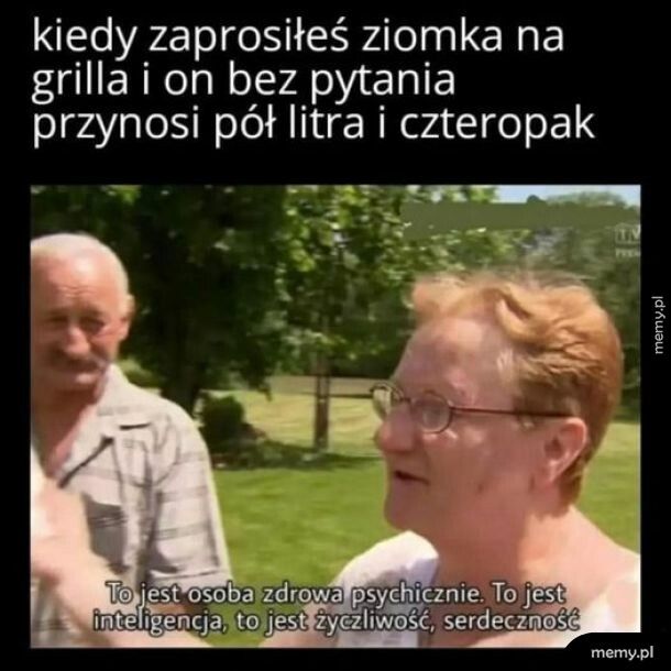 Bo to wspaniały człowiek