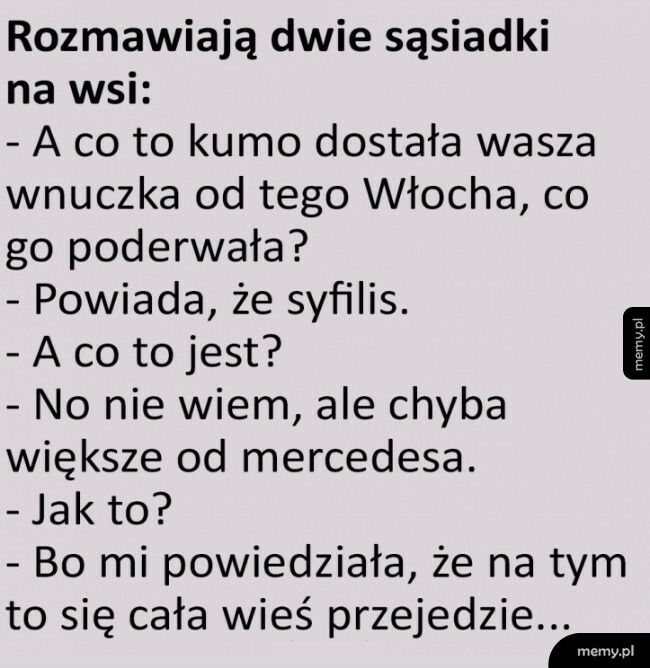 Prezent od Włocha